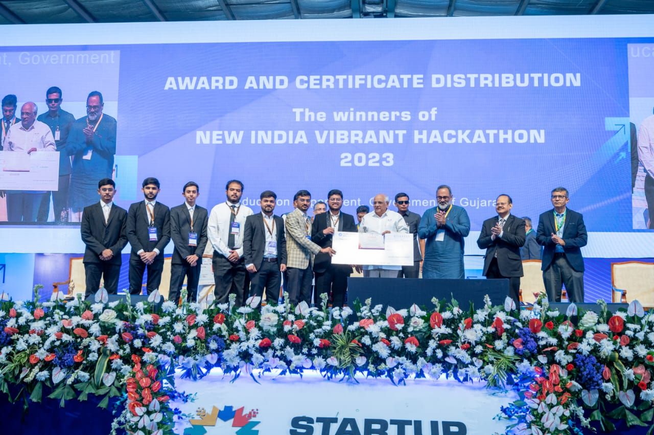 Triumphant Victory at SSIP 2023: First Place in Clean and Green Tech with Gujarat CM's Special Prize!