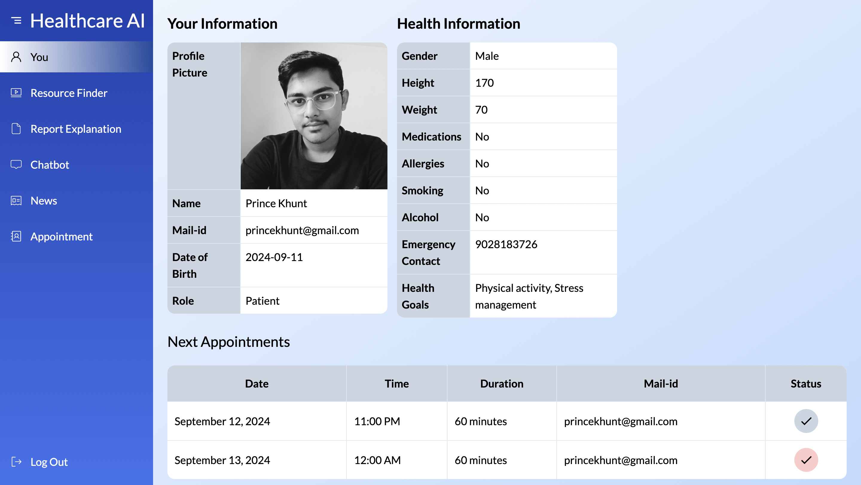Healthcare AI - AI powered healthcare platform