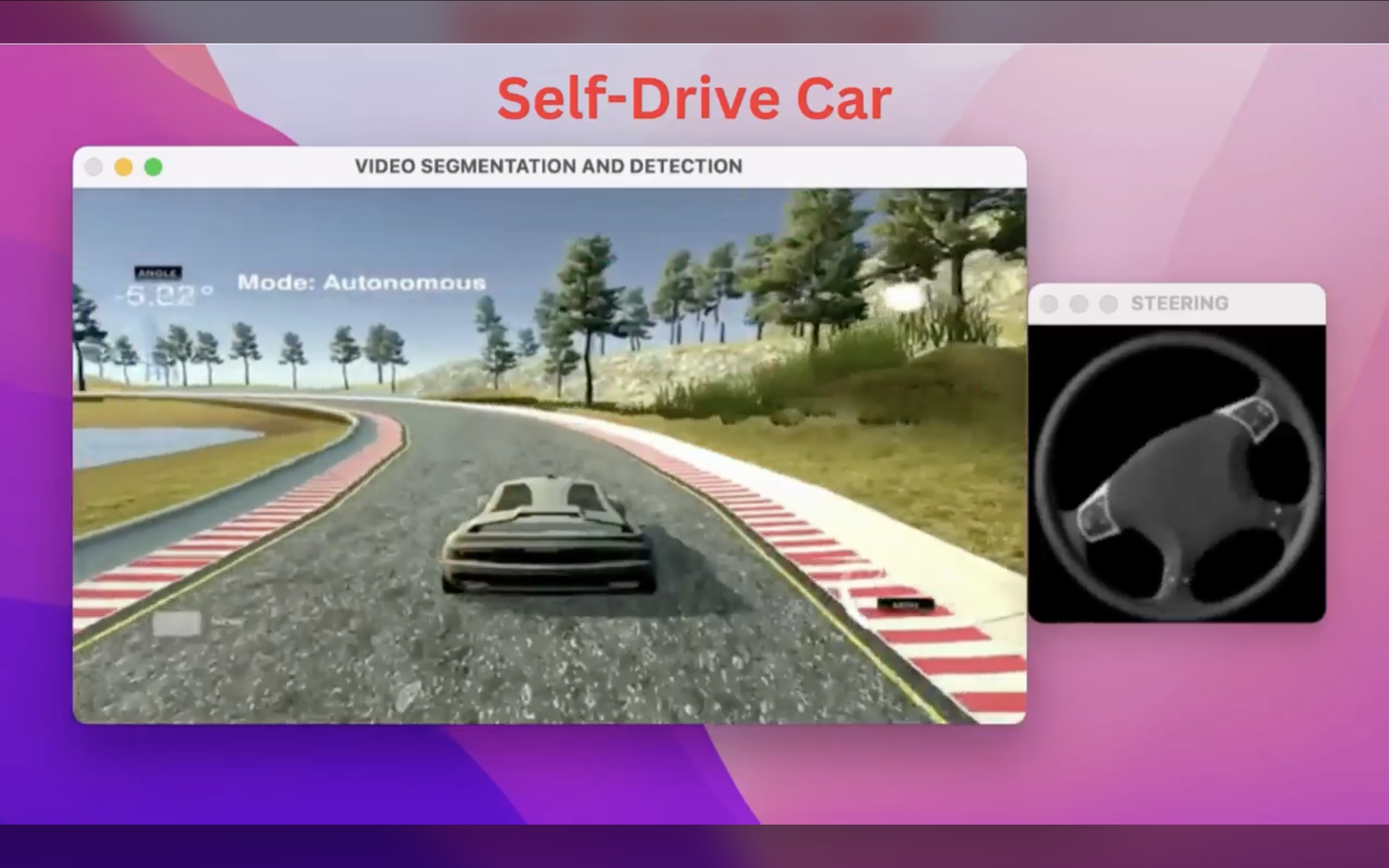 Self Drive Car - Computer Vision